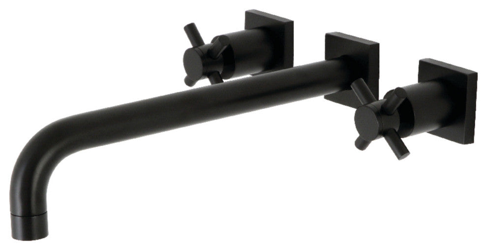 KS6050DX Wall Mount Tub Faucet, Matte Black