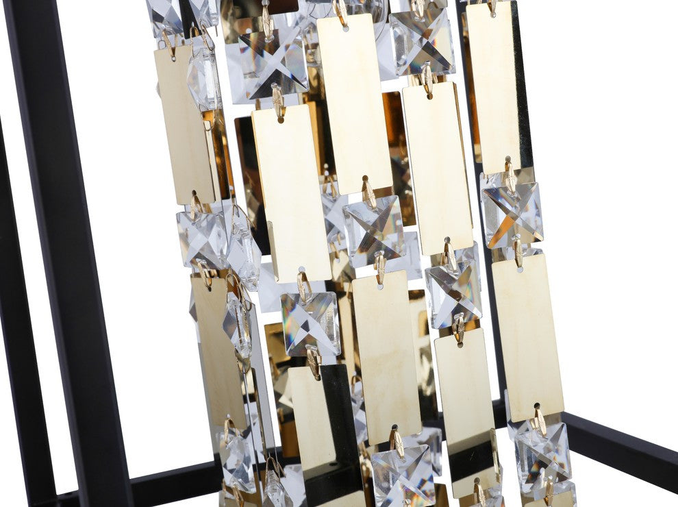 Woodbridge Lighting Cascade 1-light Glass Mini Pendant in Oil-Rubbed Bronze