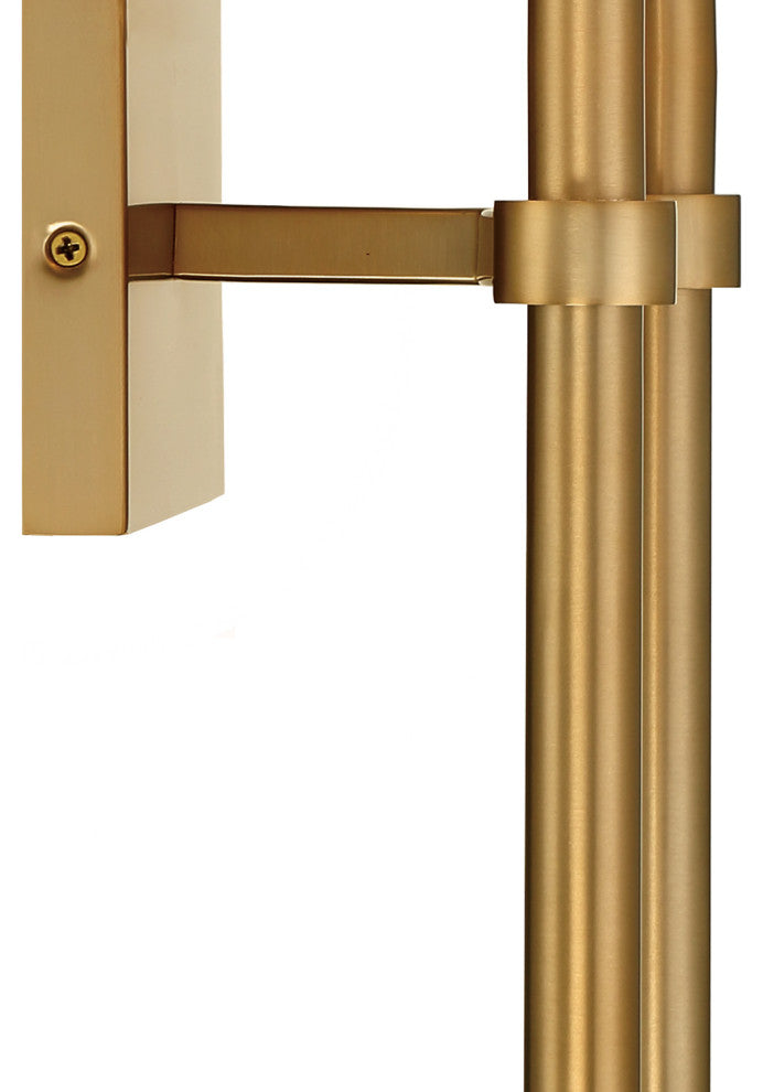 Elight 2 Light  Gold Wall Mount