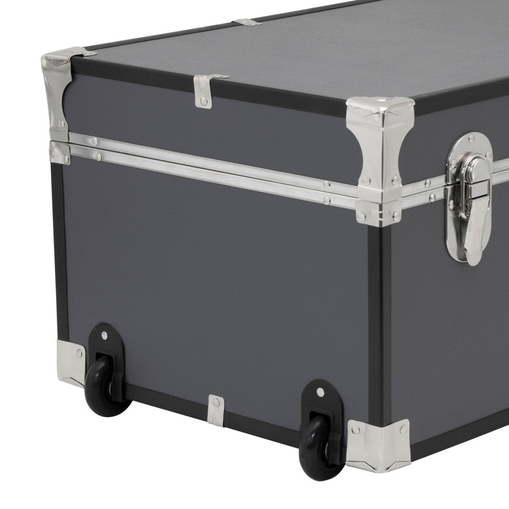 Seward Explorer 30" Trunk with Wheels & Lock, Gray