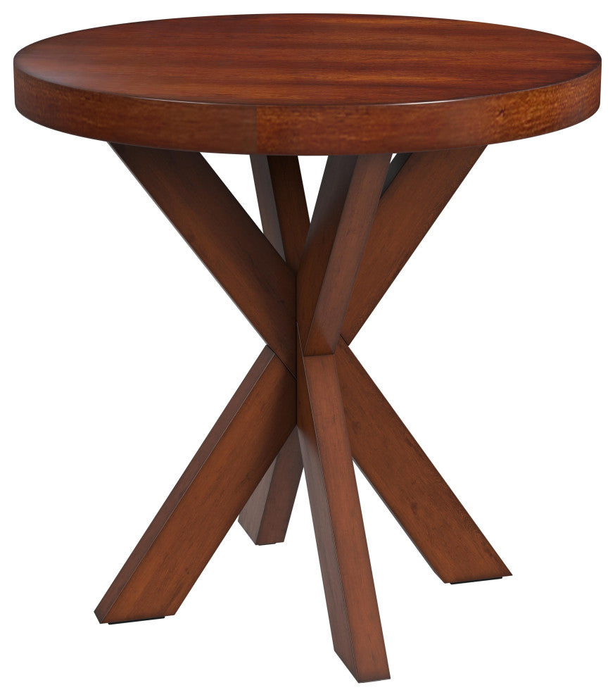 Loft Accent Table, Praline, Antique Cherry