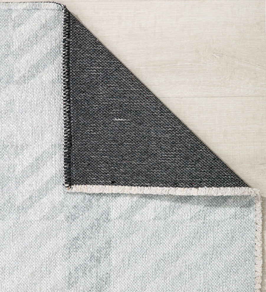 Serafina Cozied Up Floral Contemporary Gray Area Rug, 7'10"x10'0"