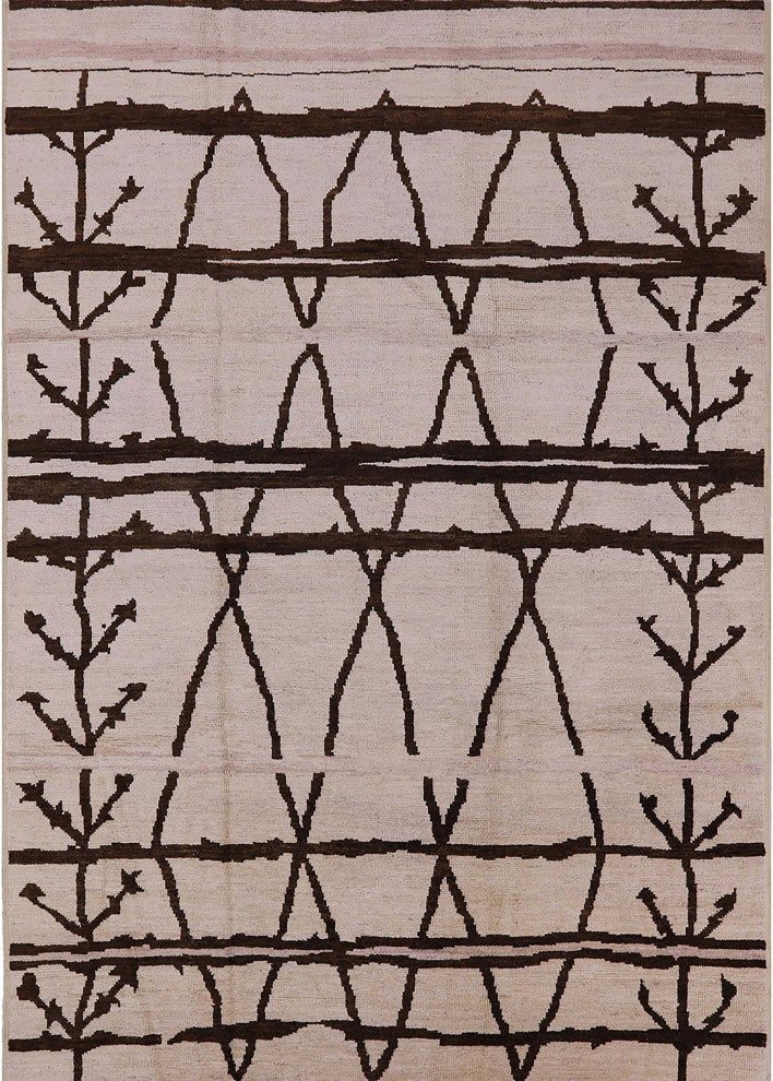 Ahgly Company Indoor Rectangle Mid-Century Modern Area Rugs, 4' x 6'