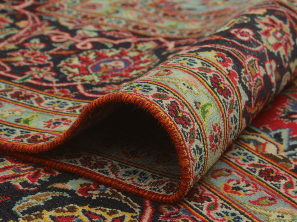 Fine Vintage Distressed Jovani Red Rug