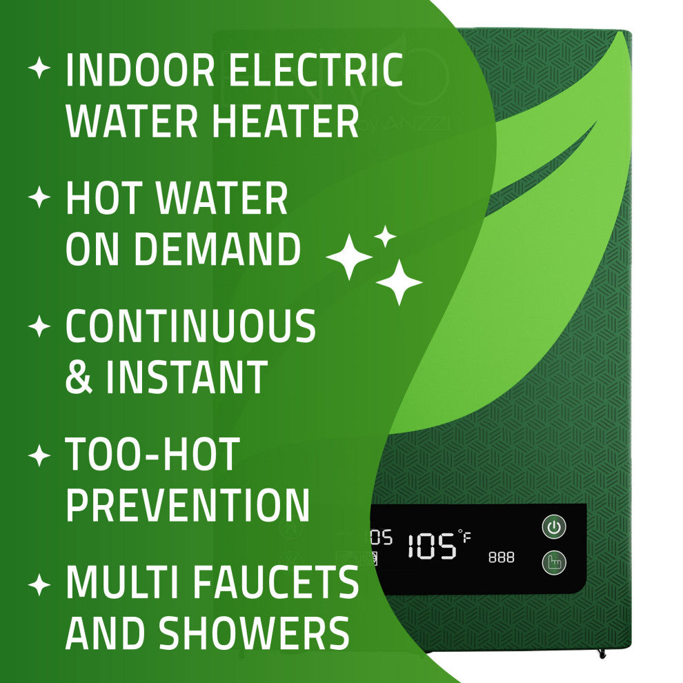 ENVO Atami Tankless Electric Water Heater 18 kW at 240 Volts, 24kw
