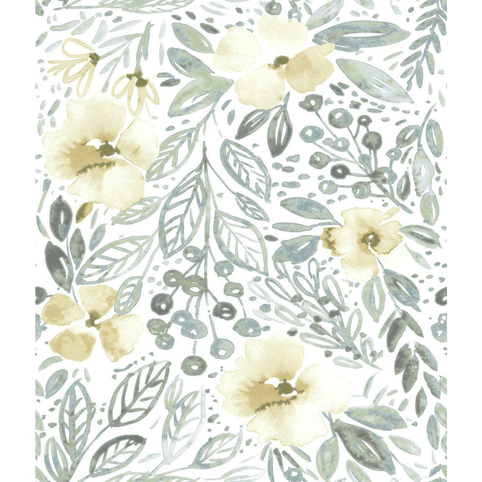 Clara Jean April Showers Peel & Stick Wallpaper