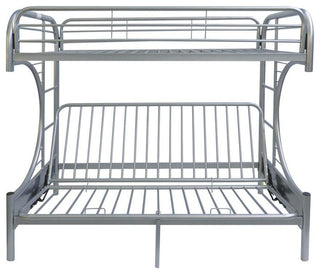 Acme Eclipse Twin XL/Queen/Futon Bunk Bed Silver