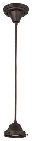 Meyda lighting 168509 4"W Revival Mahogany Bronze Pendant Hardware