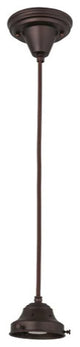 Meyda lighting 168509 4"W Revival Mahogany Bronze Pendant Hardware