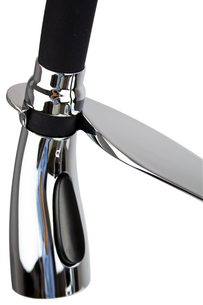 Transolid Organix Pull-Out Kitchen Faucet, Polished Chrome