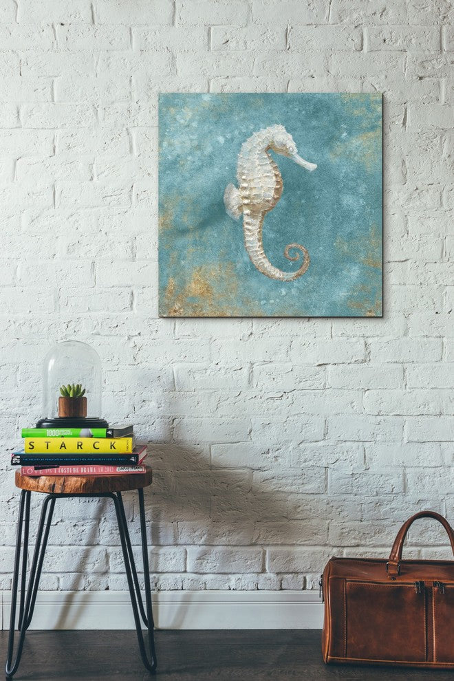 "Treasures From The Sea I" Giclee Canvas Wall Art, 26"x26"