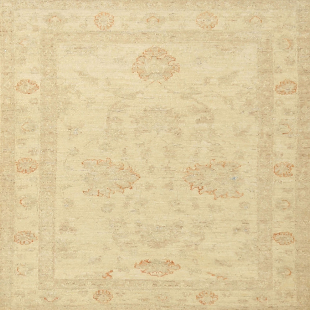 Ahgly Company Indoor Square Traditional Area Rugs, 7' Square