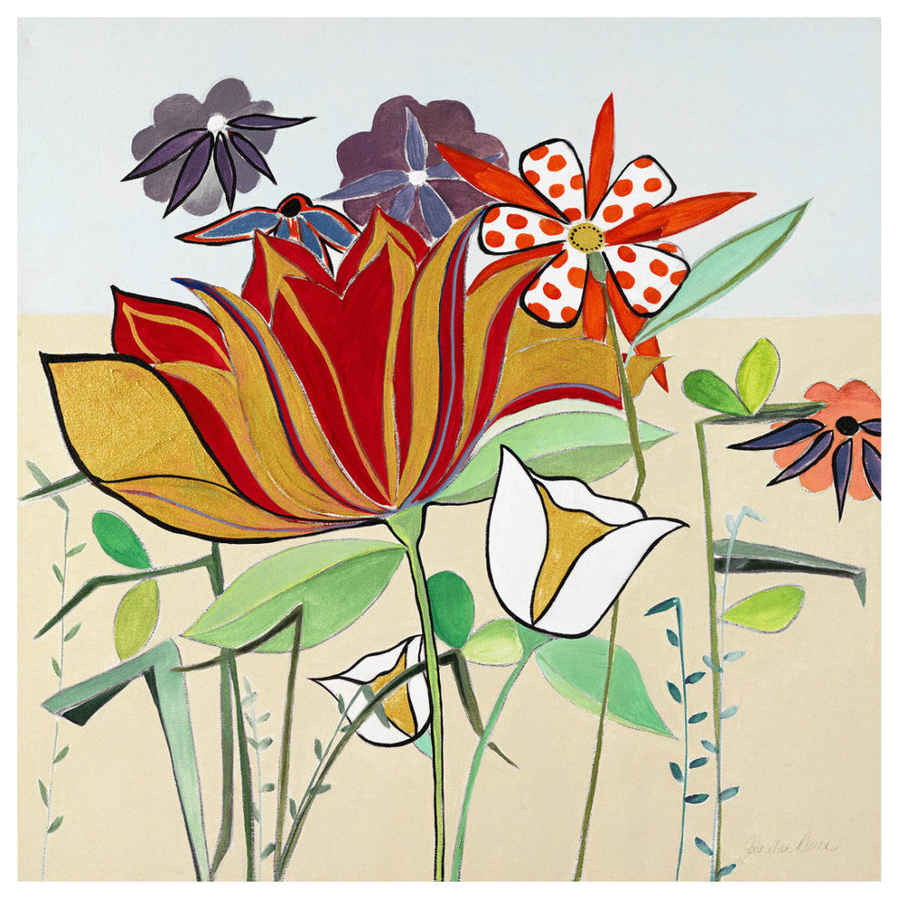 "Beautiful Day" Digital Paper Print by Joan Elan Davis, 26"x26"