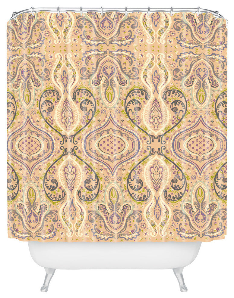 Pimlada Phuapradit Lace Damask Shower Curtain, Standard