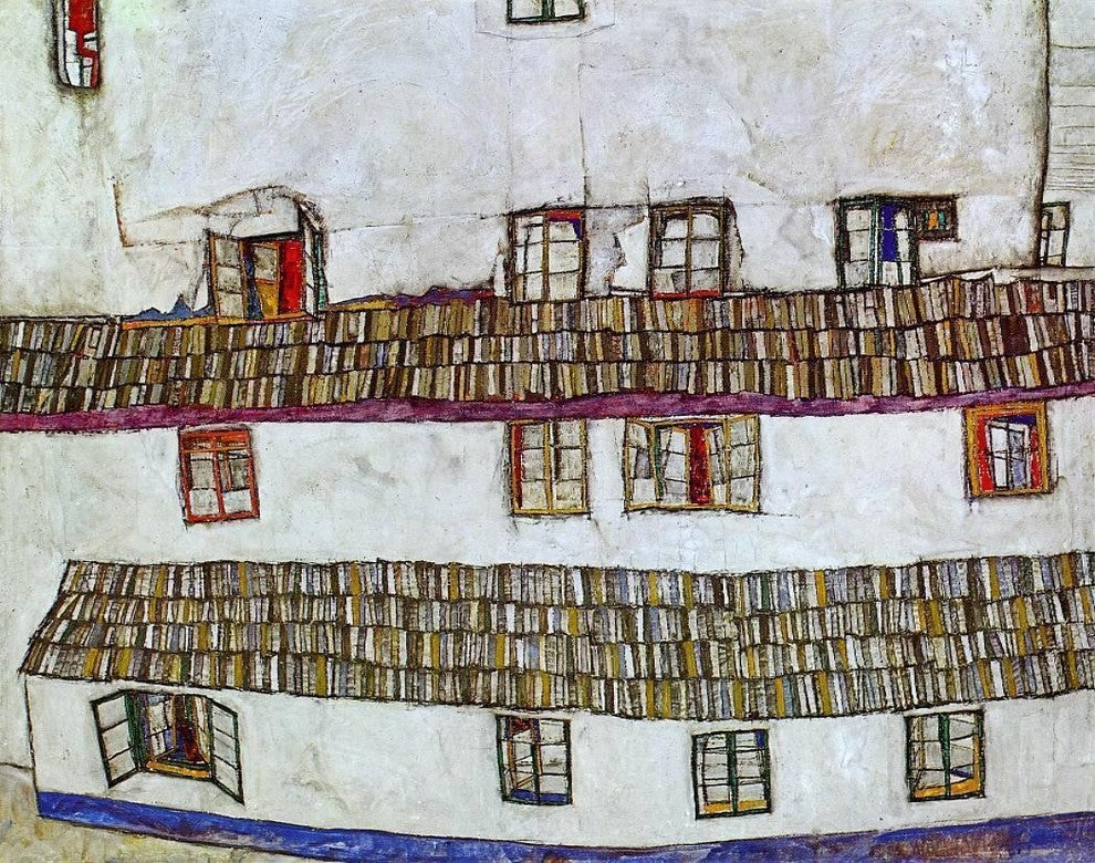Egon Schiele Windows Wall Decal
