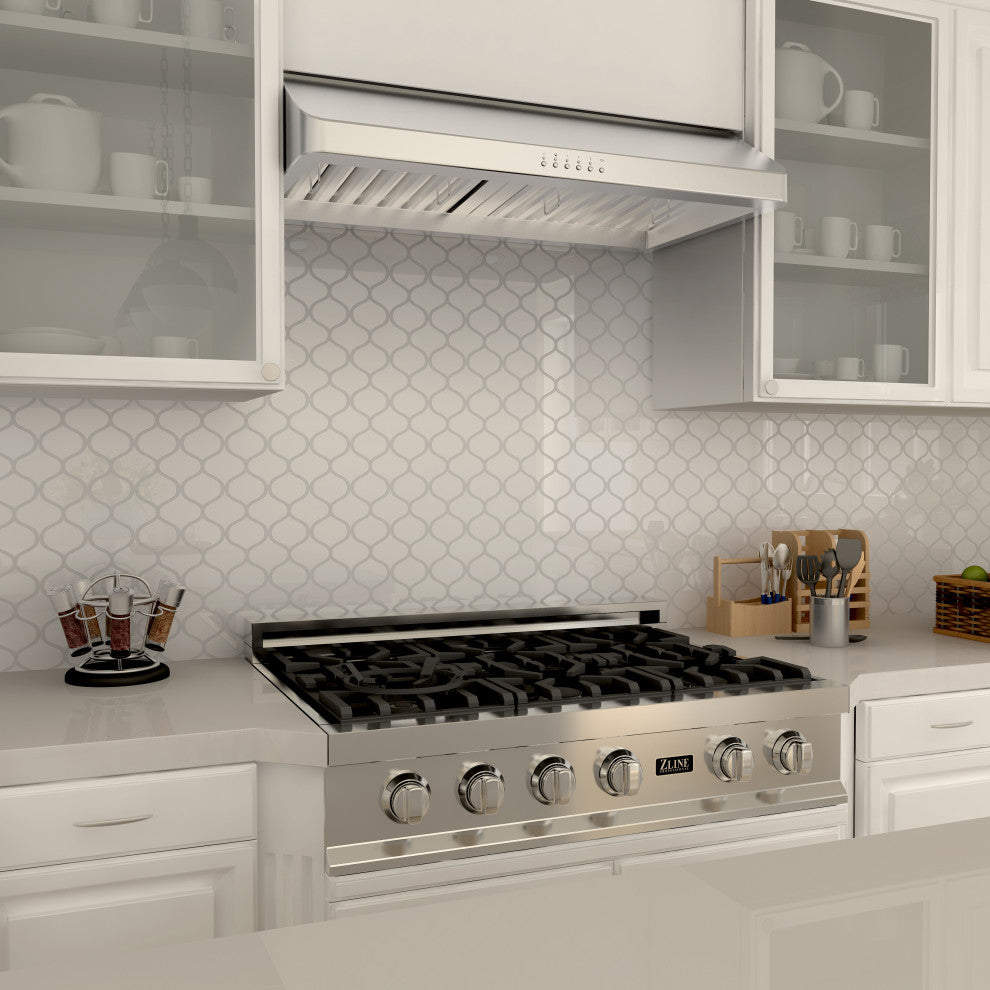 ZLINE 36 in. Under Cabinet Range Hood, Stainless Steel, 623-36