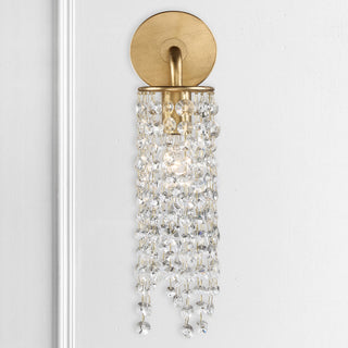 Gabrielle 1-Light Antique Gold Wall Mount