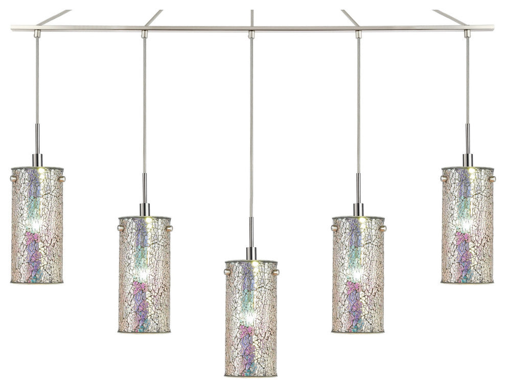 Woodbridge Lighting Tube 5-Light Linear Pendant