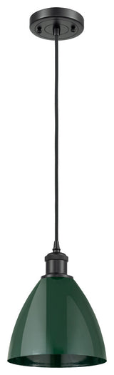 Innovations 516-1P-BK-MBD-75-GR 1-Light Mini Pendant, Matte Black