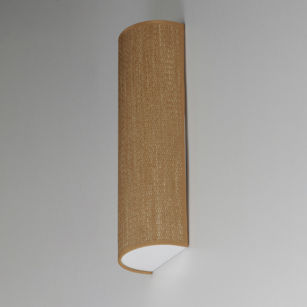 Maxim 10228 Prime 18" Tall LED Wall Sconce - Oatmeal Linen