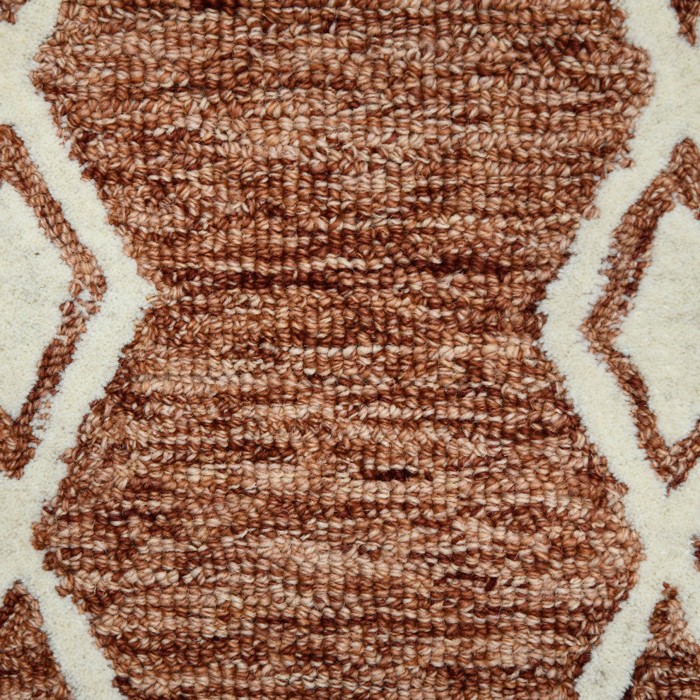 Vista Raton Area Rug, Red, 8' x 10', Geometric
