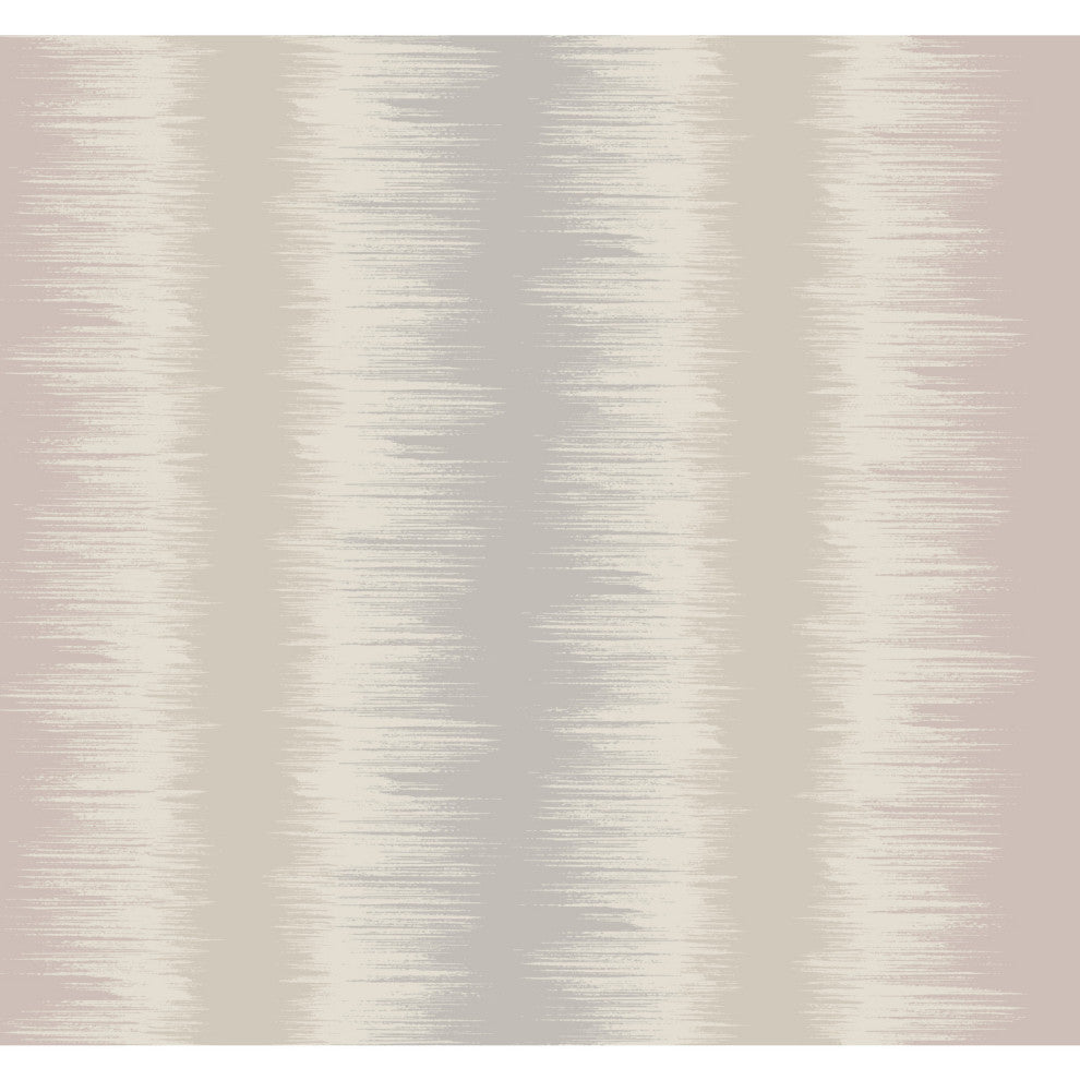 Pink Quill Stripe Wallpaper