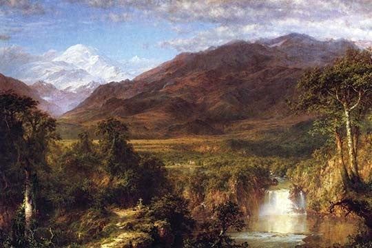 Heart of the Andes - Canvas Poster 20" x 30"