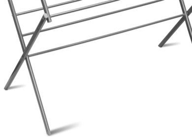 2 Tier Deluxe Foldable Clothes Water-Resistant Steel Drying Rack