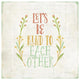 "Be Kind I" Digital Paper Print by Katie Pertiet, 42"x42"