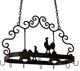 32" Long Poulet 2 Light Pot Rack