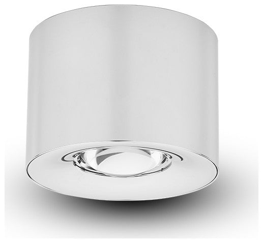 4.25" Integrated LED Surface Mounted Downlight Commercial Grade, Chrome