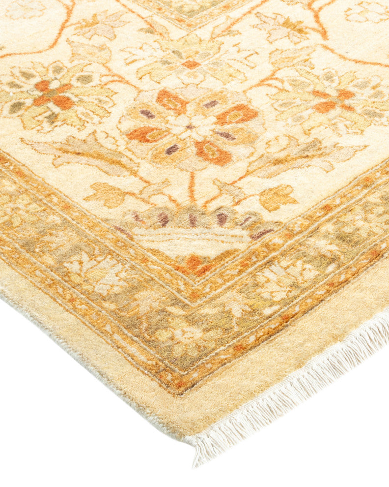 Harley, One-of-a-Kind Hand-Knotted Area Rug Ivory, 8'2"x10'5"