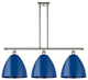 Innovations 516-3I-PN-MBD-12-BL-LED 3 Light Island Light, Polished Nickel