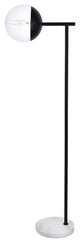 Living District Ld6099Bk Maxime 1-Light Floor Lamp
