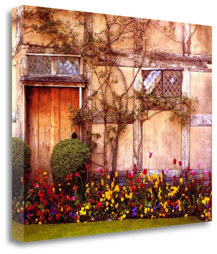 "Shakespeares House" By Alan Klug, Giclee Print on Gallery Wrap Canvas