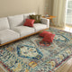Willow Mesa Area Rug, Silver, 8' x 10', Tribal