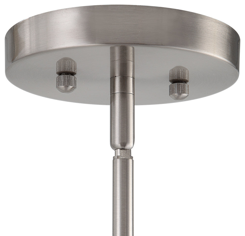 Uttermost Pendleton 1 Light Nickel Pendant