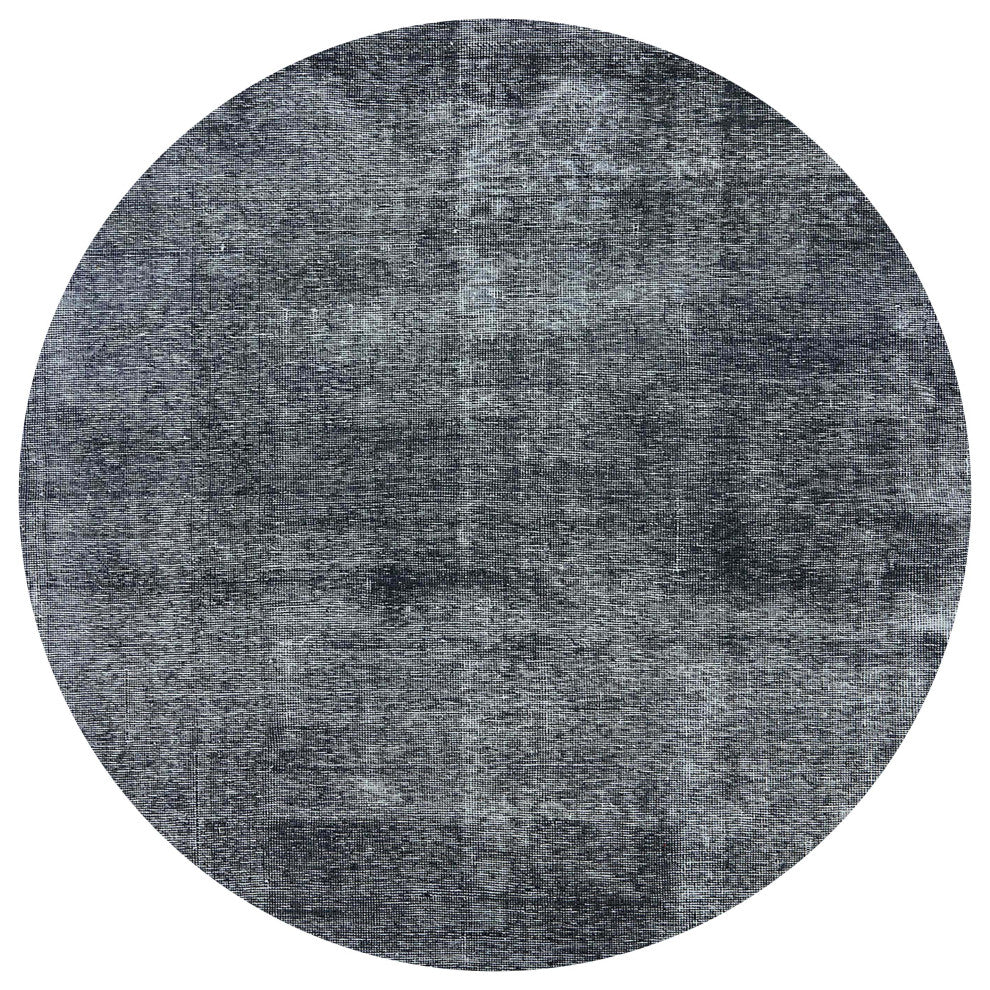 Ahgly Company Indoor Round Mid-Century Modern Area Rugs, 3' Round