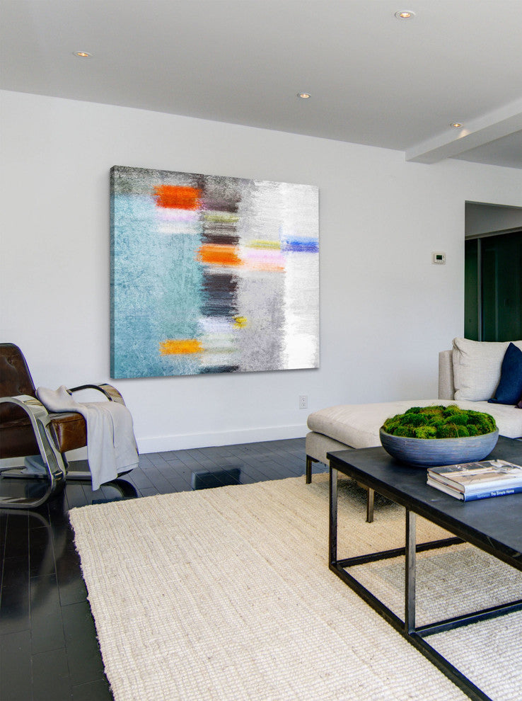 "Abstract 4784 3" Painting Print on Canvas by Irena Orlov