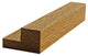 EWLR11 Kitchen Cabinet Square Light Rail Moulding, 7/8" x 1-9/16", Red Oak, 94"