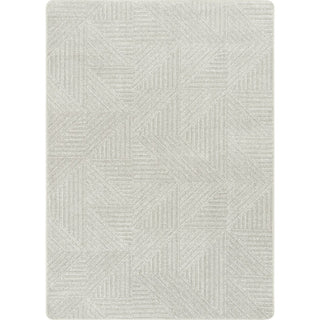 Joy Carpets WorkSpace Above Board Area Rug, Dove, 3'10" X 5'4"