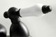 Kingston Brass 4" Centerset Bathroom Faucet, Matte Black