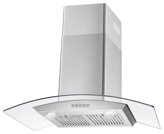 4-Piece, 36" Range, Wall Mount Range Hood, 24" Dishwasher and Refrigerator