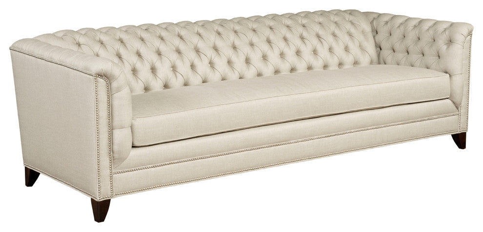 Chip Chesterfield 98" Linen