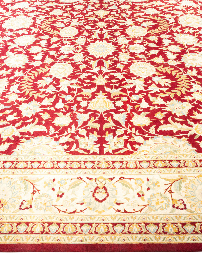 Mogul, One-of-a-Kind Hand-Knotted Area Rug Red, 9'3"x12'0"