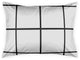 Beige Abstract Lines Standard Brushed Poly Sham