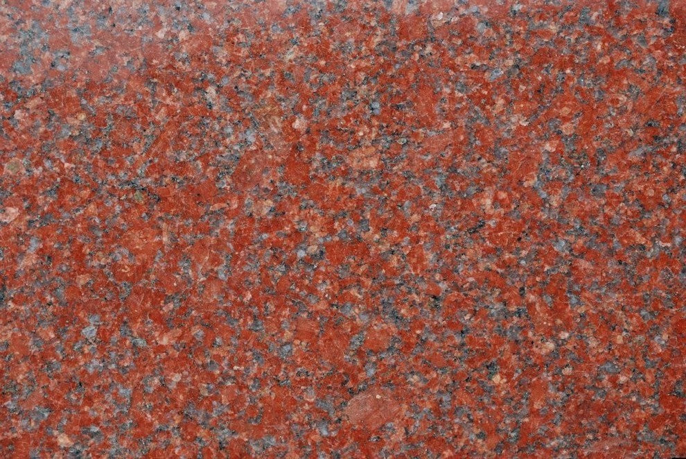 Imperial Red Granite Tiles, Polished Finish, 12"x12", Set of 44