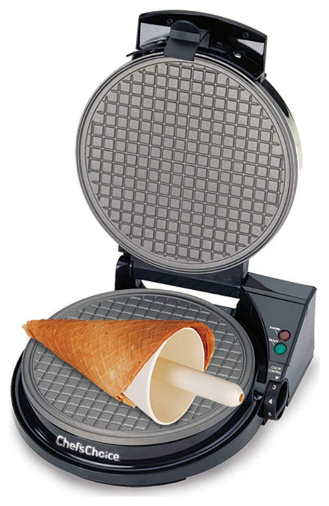 838 WaffleCone Express Nonstick Ice Cream Cone Maker Creates Delicious Homemade