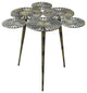 Industrial Flora Accent Table Antique Gold - Gold