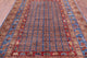 6' 7" X 9' 6" Handmade Antiqued Pazyryk Historical Design Wool Rug Q10915